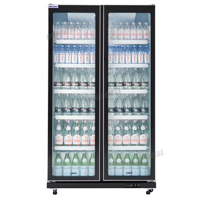 IV26- 2 Door Upright Fridge 800L, 1100x600x1985mm - Click Image to Close